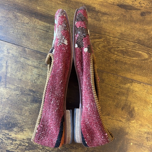 Floral Patterned Women's Loafers 39 - Picture 5 of 6